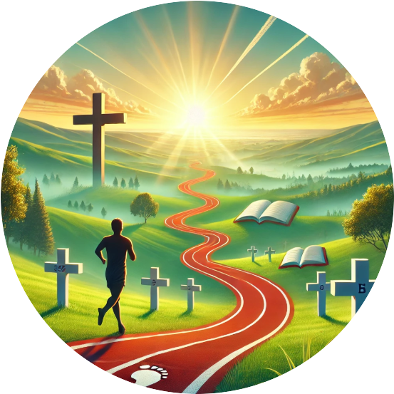 Running-the-Race-to-the-Finish-Strength-in-The-Journey-Cross-and-Bible