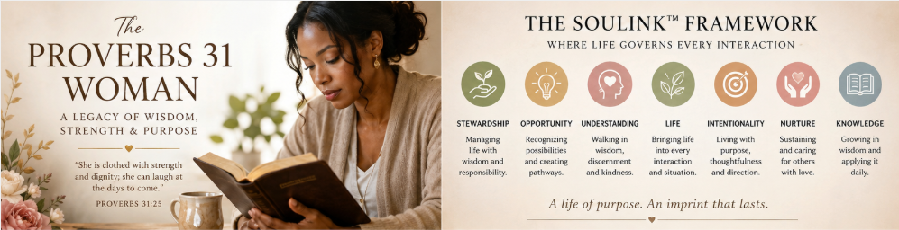 Image representing the Proverbs 31 Woman and the SOULINK™ Framework for Mother’s Day