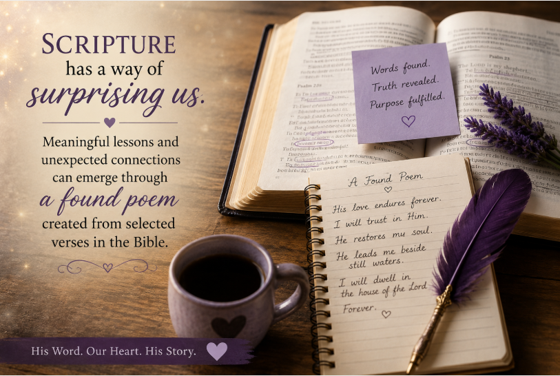 Lessons From Scripture and Unexpected Connections | A Found Poem From the Bible